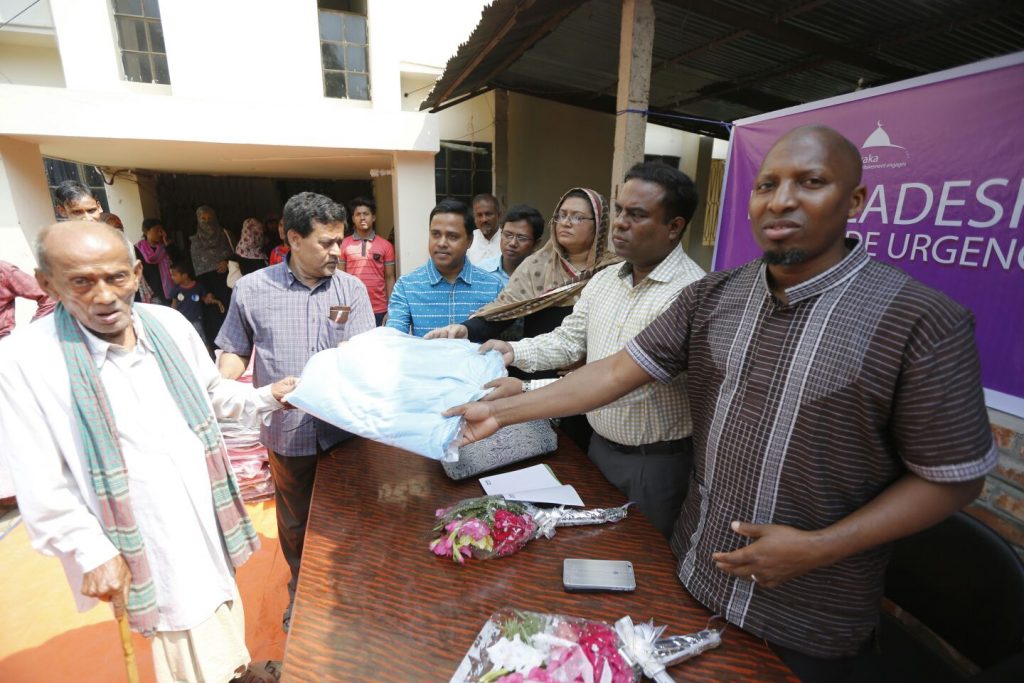 DISTRIBUTION OF BLANKET & CHILD FOOD